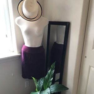 Behnaz Sarafpour Target Velvet Skirt Juniors Sz 1 in EUC